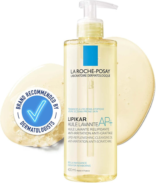 La Roche-Posay Lipikar Cleansing Oil AP+ for Dry, Itchy Skin 400ml : Amazon.co.uk: Beauty