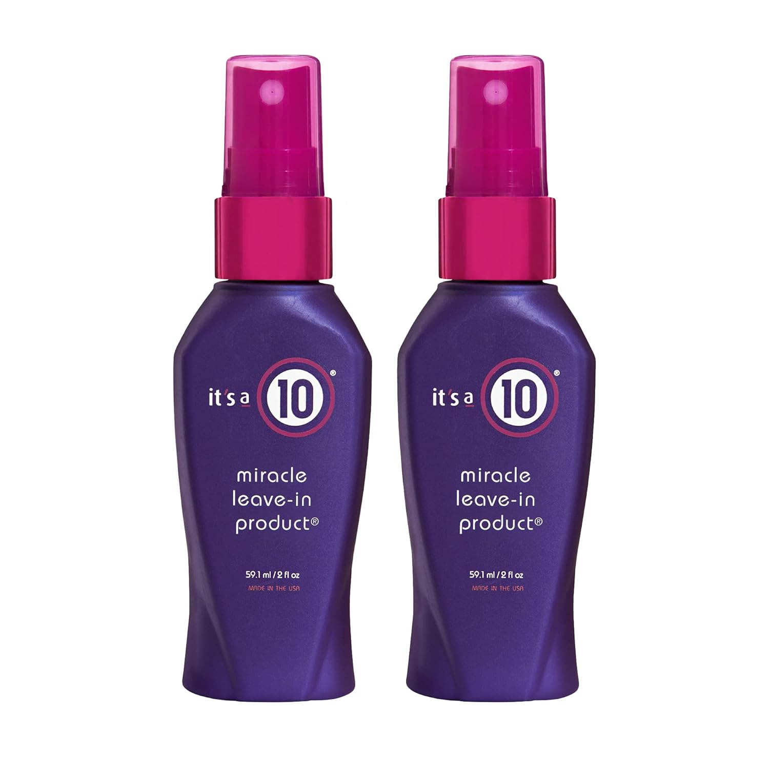 It'S A 10 Haircare Miracle Leave-In Product, 2 Fl. Oz. (Pack Of 2)