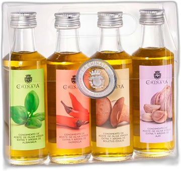 Extra Virgin Olive Oil ‘4-Flavour Pack’ (4 X 100 Ml)