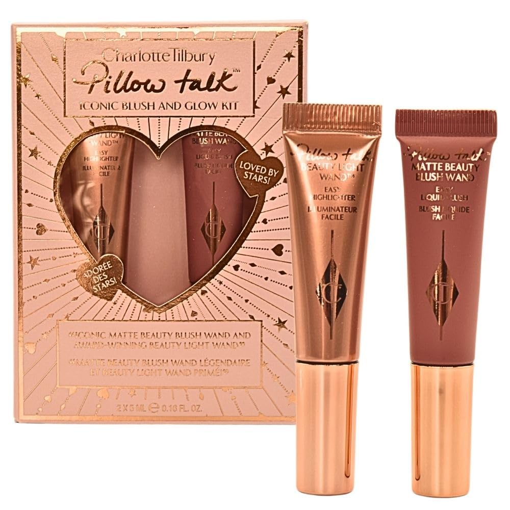 Charlotte Tilbury Pillow Talk Iconic Blush And Glow Kit