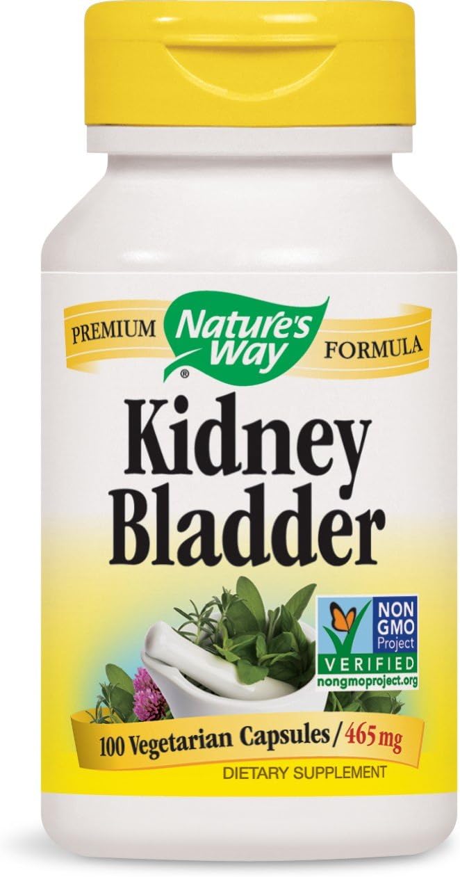Nature's Way Kidney Bladder Dietary Supplement with Uncompromising Quality (465 Mg, 100 Capsules, 3-Packs) (3 Items) : Health & Household