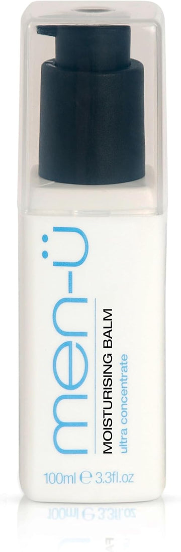 Men-Ü Moisturising Balm (Facial Mosituriser Lift)100Ml, Moisturiser & Aftershave For Men, Up To 165 Apps, Post Shave Mens Moisturiser, Longer Lasting, High Performance & Vegan Formula, 100 Ml
