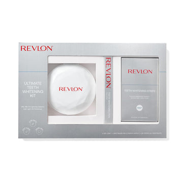 New Revlon Ultimate Teeth Whitening Kit | 1 Led Light, 1 Teeth Whitening Pen, And 1 Box Of Teeth Whitening Strips | Mobile-Friendly Led Light, Quick Whitening In 16 Minutes | Usb And Usb-C Compatible