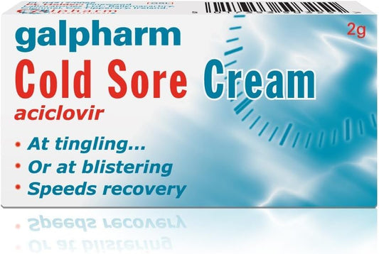 Galpharm Aciclovir Cold Sore Cream, 2 G