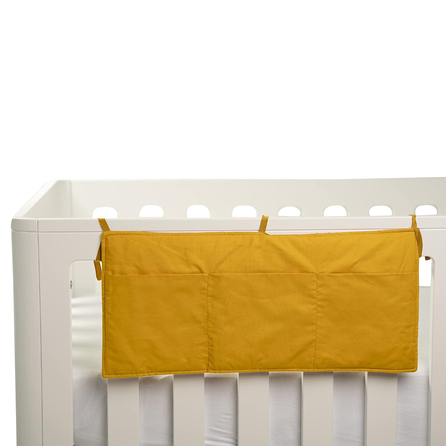 Natemia Baby Nursery Crib Organizer- Hanging Diaper Organizer For Crib - Made In Portugal