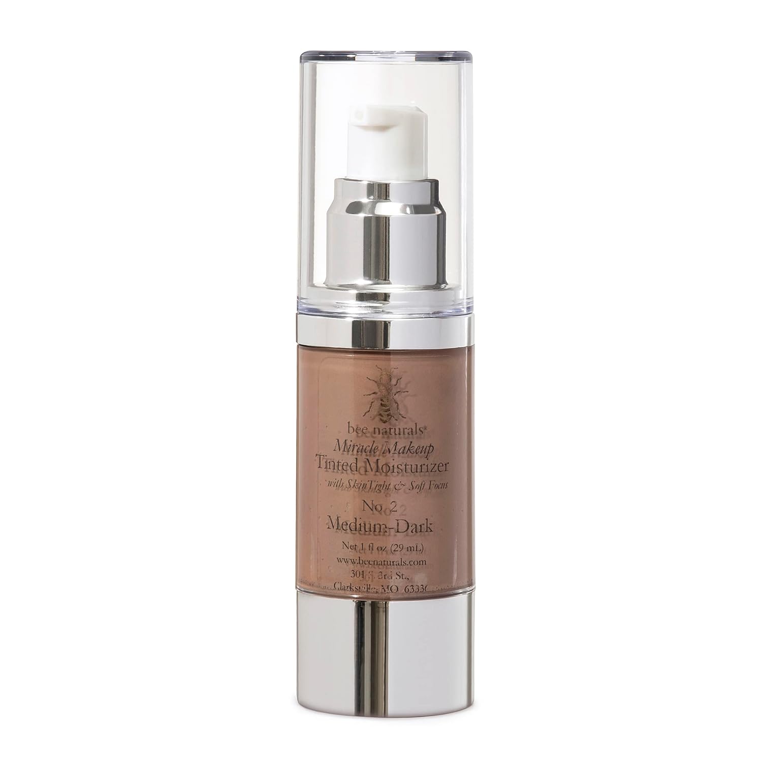 Bee Naturals Miracle Makeup Tinted Moisturizer (Medium-Dark)