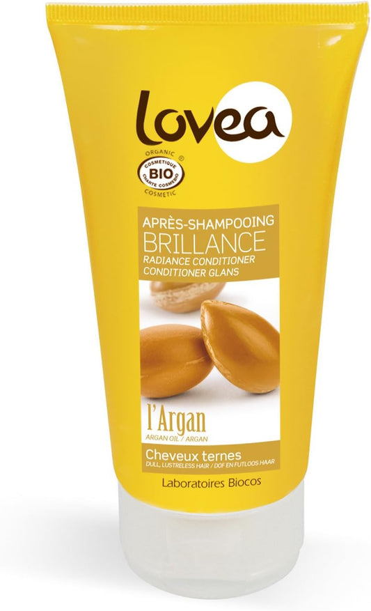 Lovea Conditioner Certified Organic Argan Oil From Morocco Shine 150 Ml Pack Of 2