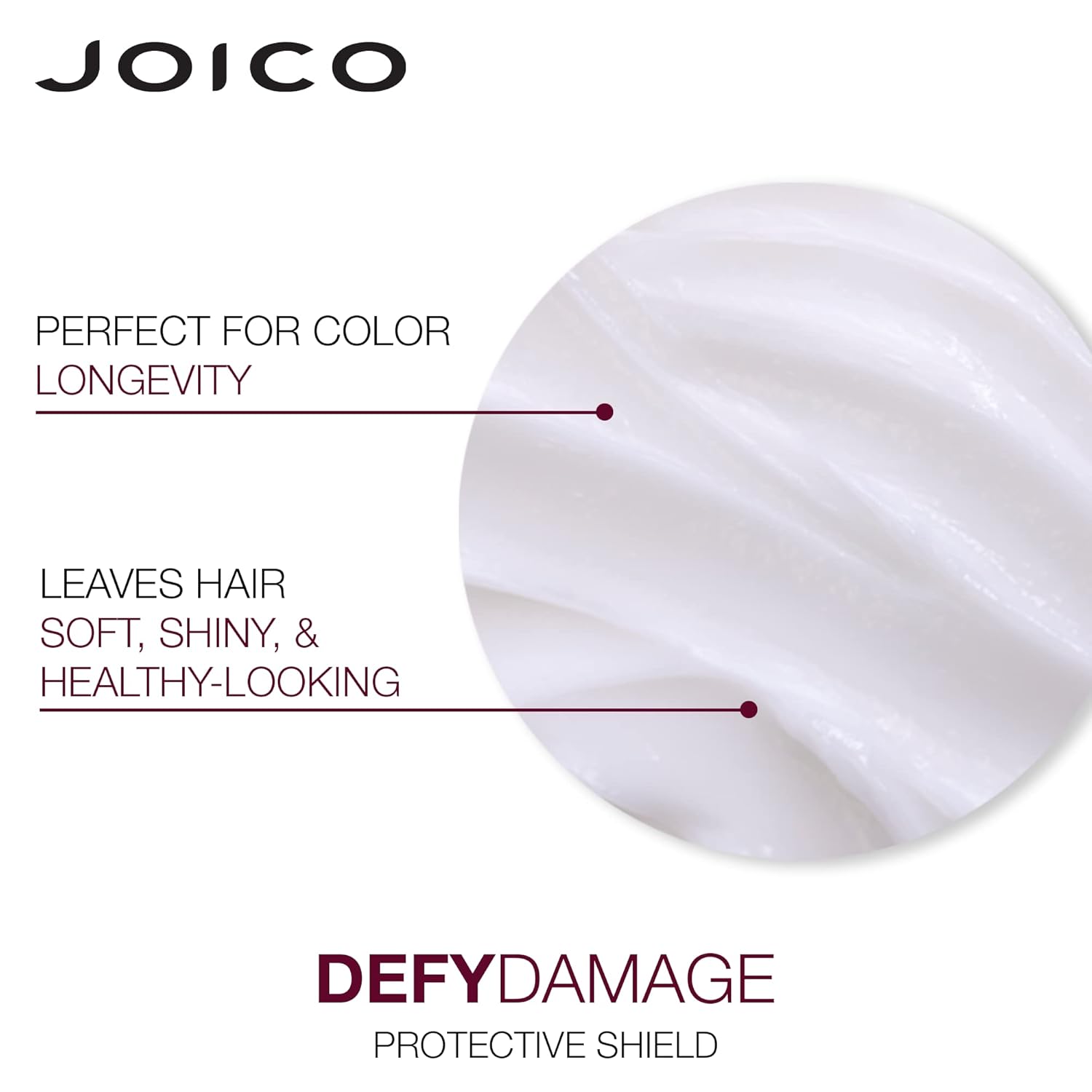 Joico Defy Damage Protective Shield | For Damaged, Color-Treated Hair | Protect Against UV & Thermal Damage | Strengthen Bonds & Preserve Hair Color | With Moringa Seed & Arginine | 3.38 Fl Oz : Beauty & Personal Care