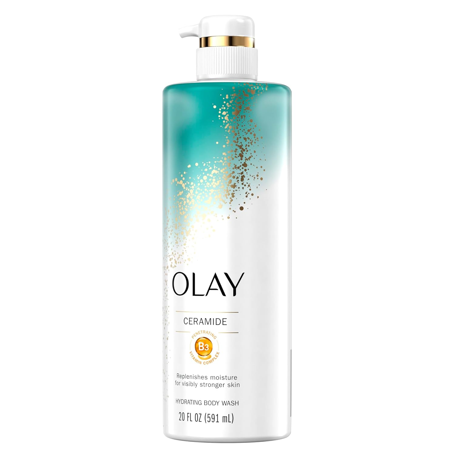 Olay Cleansing & Strengthening Women's Body Wash with Ceramide and Vitamin B3 Complex 20 fl oz (Pack of 4) : Beauty & Personal Care