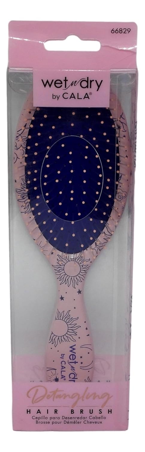 Wet-N-Dry Detangling Hair Brush (Celestial Dreams)