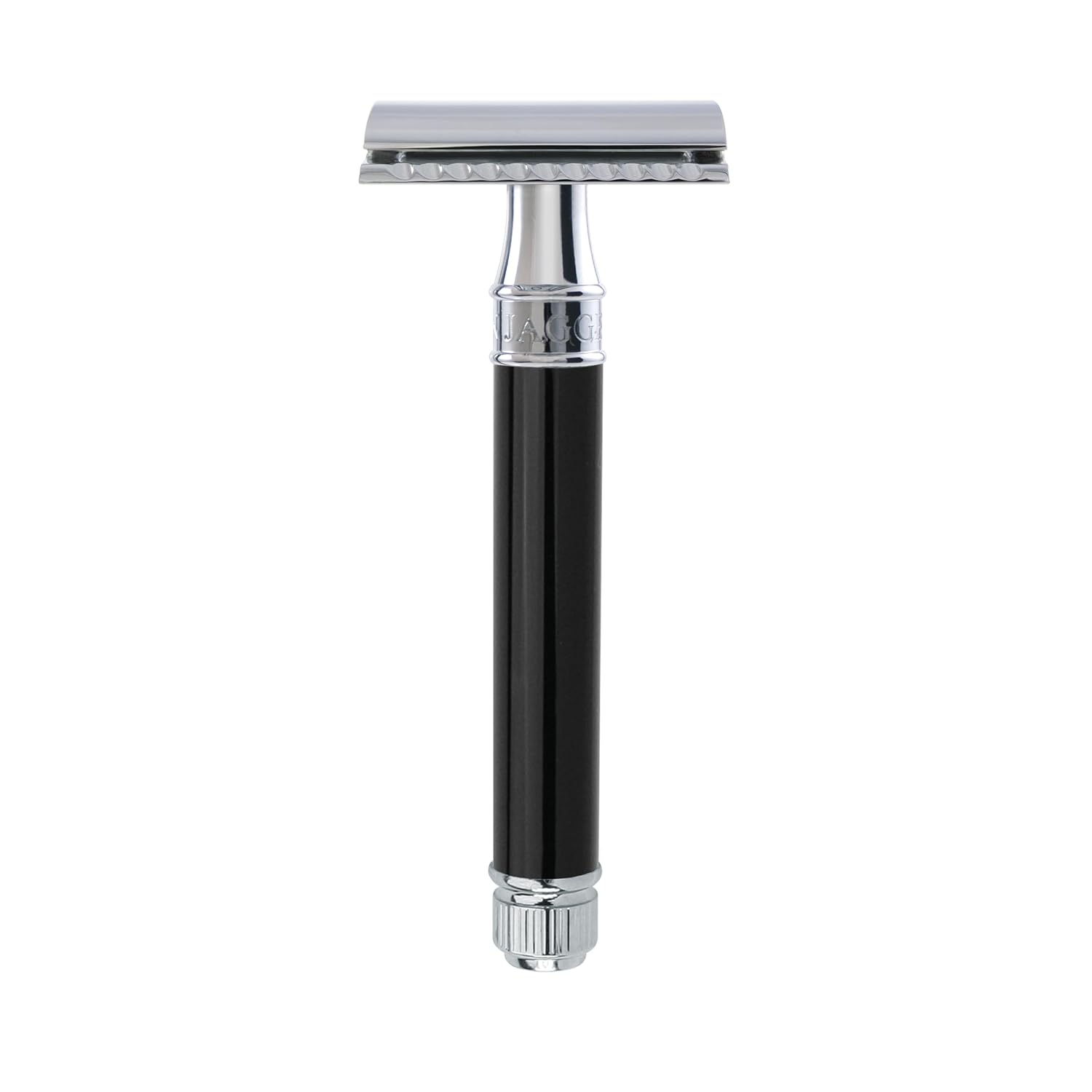 Edwin Jagger Double Edge Safety Razor With Long Handle (Blue) (Barley)