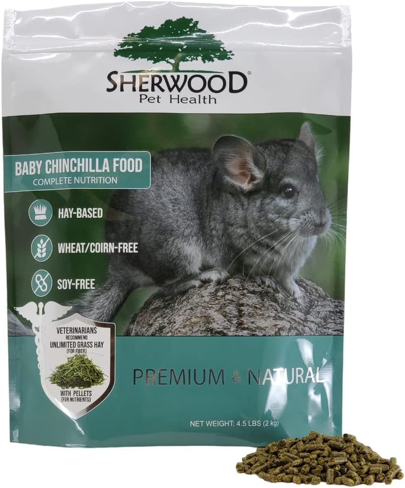 Sherwood Pet Health Baby Chinchilla Food - 4.5 Lb