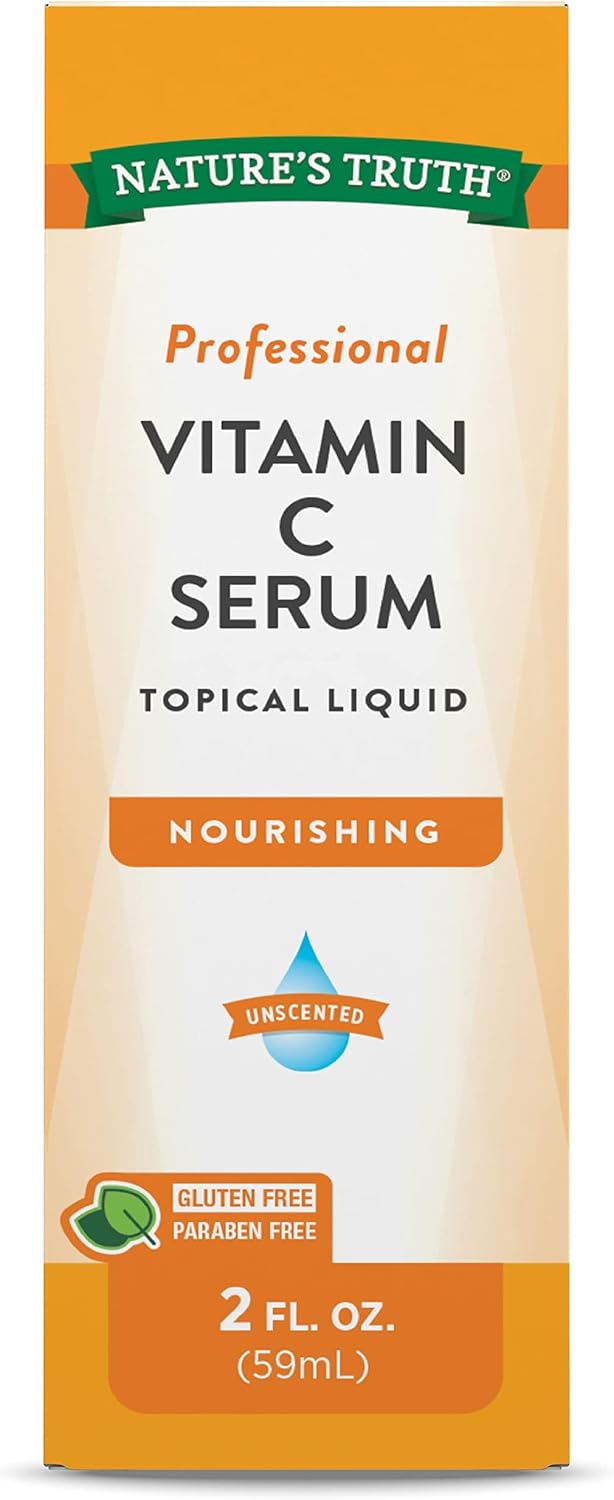 Nature'S Truth Vitamin C Serum 2 Oz | Oil For Body & Face | Nourishing & Unscented