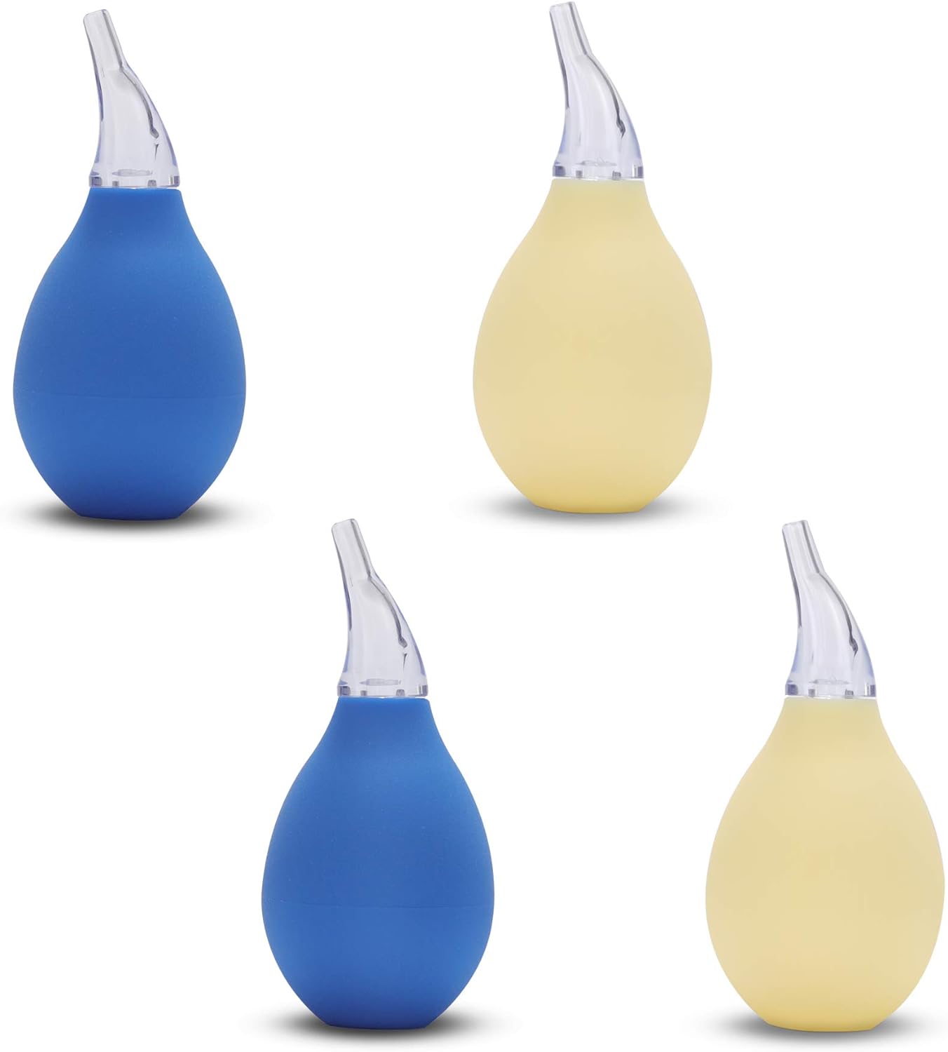 4Pcs Premium Nasal Aspirator Nose Suction Bulb for Baby