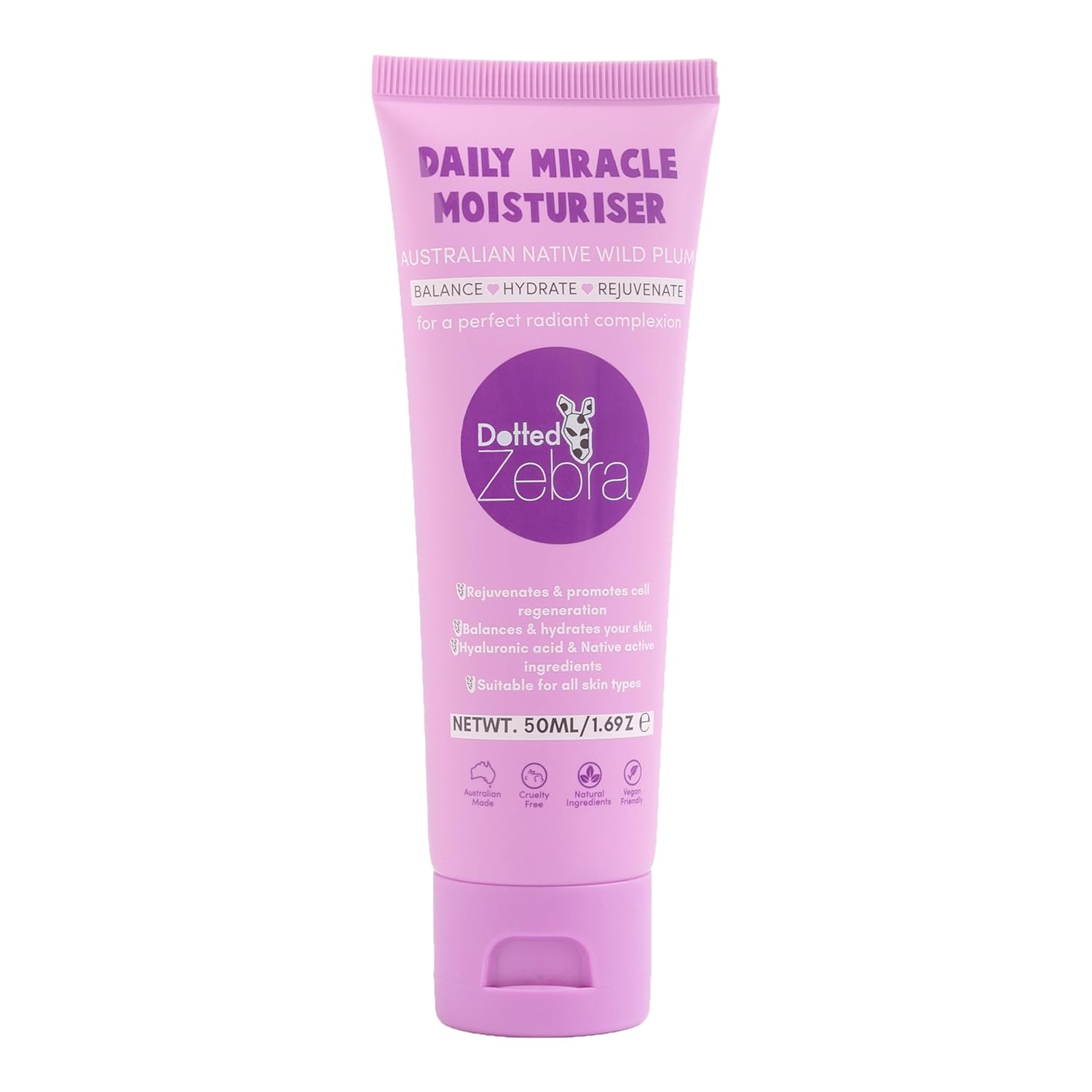 Daily Miracle Moisturizer, 1.69 Oz - Enriched With Vitamin C - Nourishing - Vegan - Daily Face Moisturizer - All Skin Types