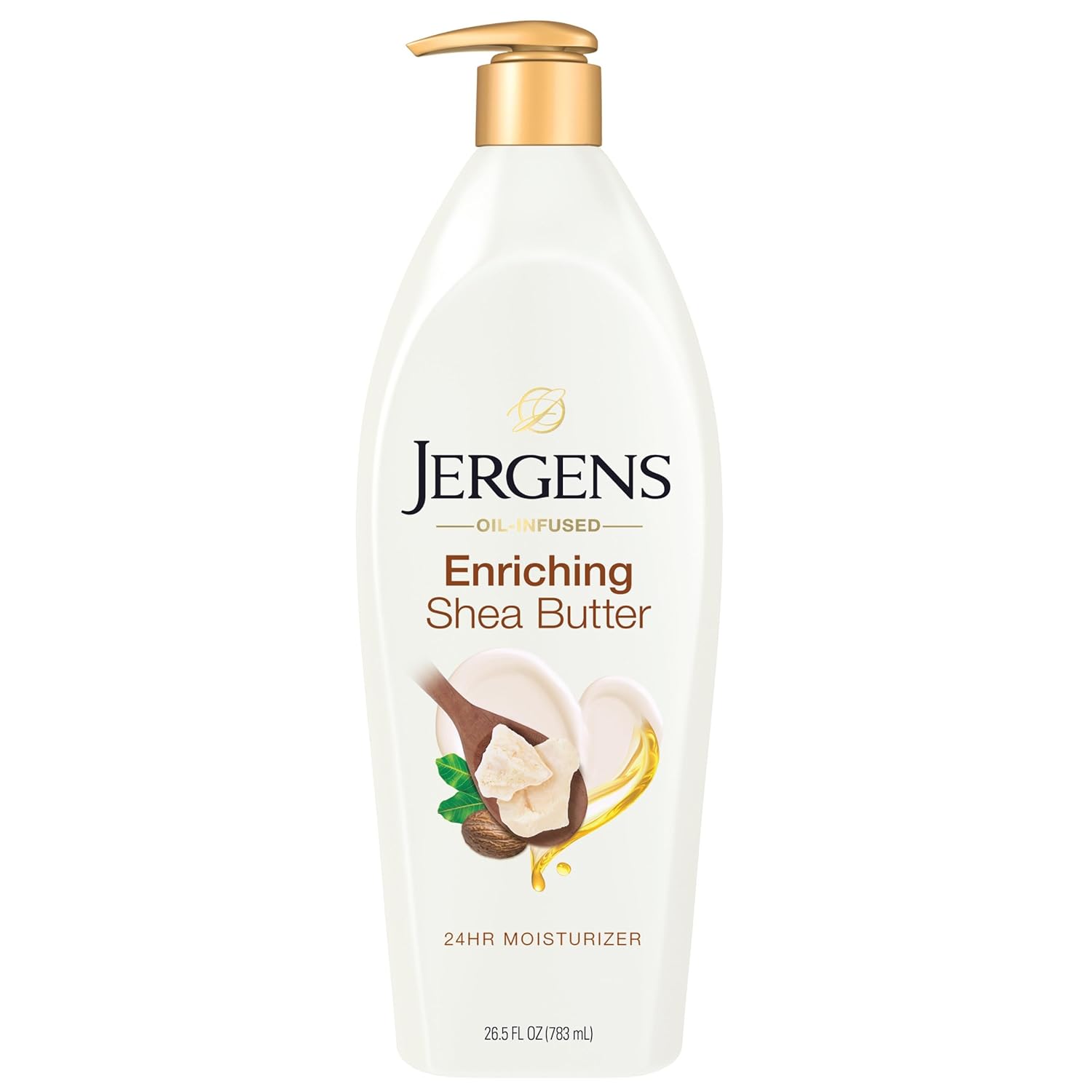 Jergens Shea Butter Deep Conditioning Moisturizer, Travel Size Deep Conditioning Moisturizer, 3X More Radiant Skin, 3 Ounces, With Pure Shea Butter, Dermatologist Tested