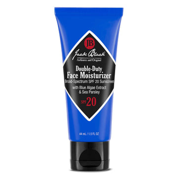 Jack Black Double-Duty Face Moisturizer – Spf 20 Sun Protection, Long Lasting Hydrating Skincare, Lightweight Moisturizer, Men’S Facial Moisturizer