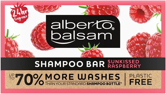 Alberto Balsam Sunkissed Raspberry Shampoo Bar 75 G
