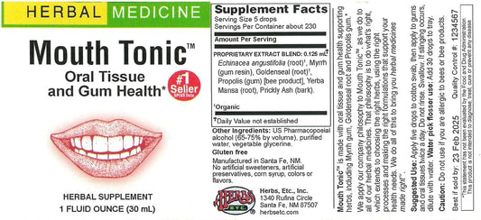 Mouth Tonic™ 1 Oz