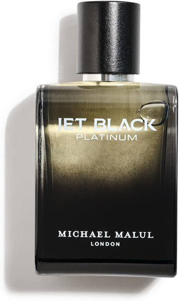 Michael Malul Jet Black Platinum 3.4Oz Men'S Eau De Parfum, Fragrance For Men 100Ml Sophisticated Men'S Fragrance