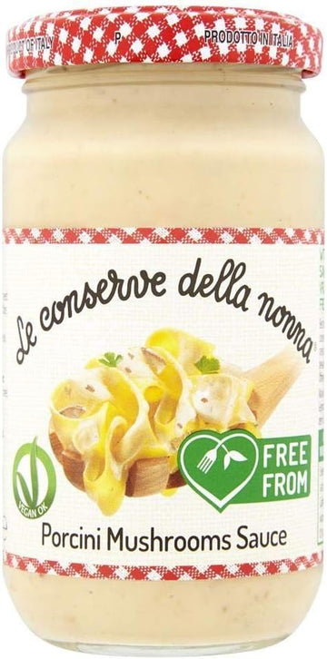 Le Conserve Della Nonna | Vegan Porcini Mushroom Sauce | 12 X 190G