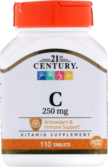 21st Century C 250 mg Tablets, 110-Count (Pack of 2)