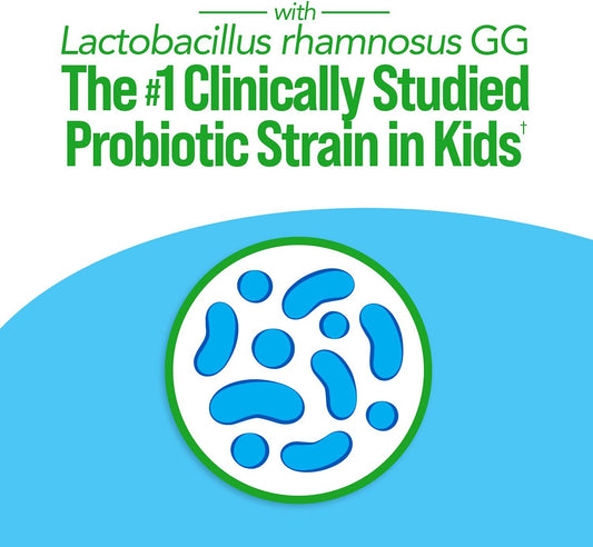 Culturelle Kids Complete Chewable Multivitamin + Probiotic For Kids, Ages 3+, 50 Count, Digestive Health, Oral Health & Immune Support - With 11 Vitamins & Minerals, Including Vitamin C, D3 & Zinc