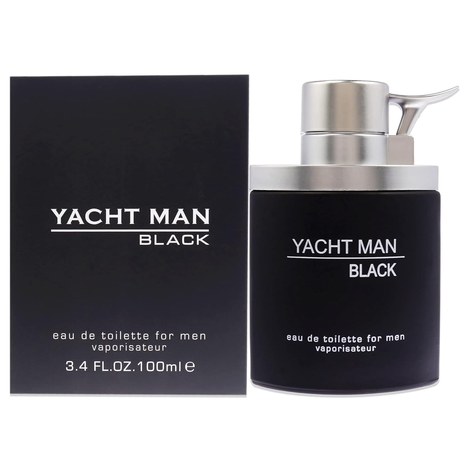 Yacht Man Spray, Black, 3.4 Oz