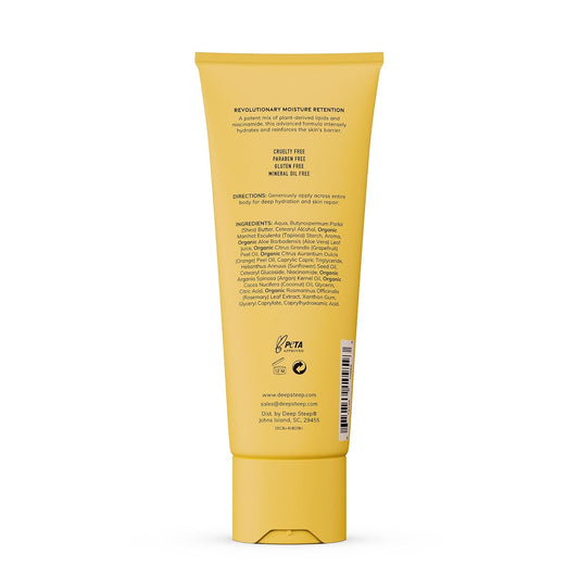 Deep Steep Body Lotion, Pure Coconut, 8 Oz – Moisturizer With Coconut Oil, Shea Butter, Argan Oil, Aloe Vera & Niacinamide – Vegan, Clean Beauty, Daily Skin Hydration