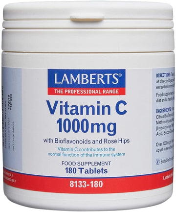 Lamberts Vit C 1000Mg Plusbioflavs 180