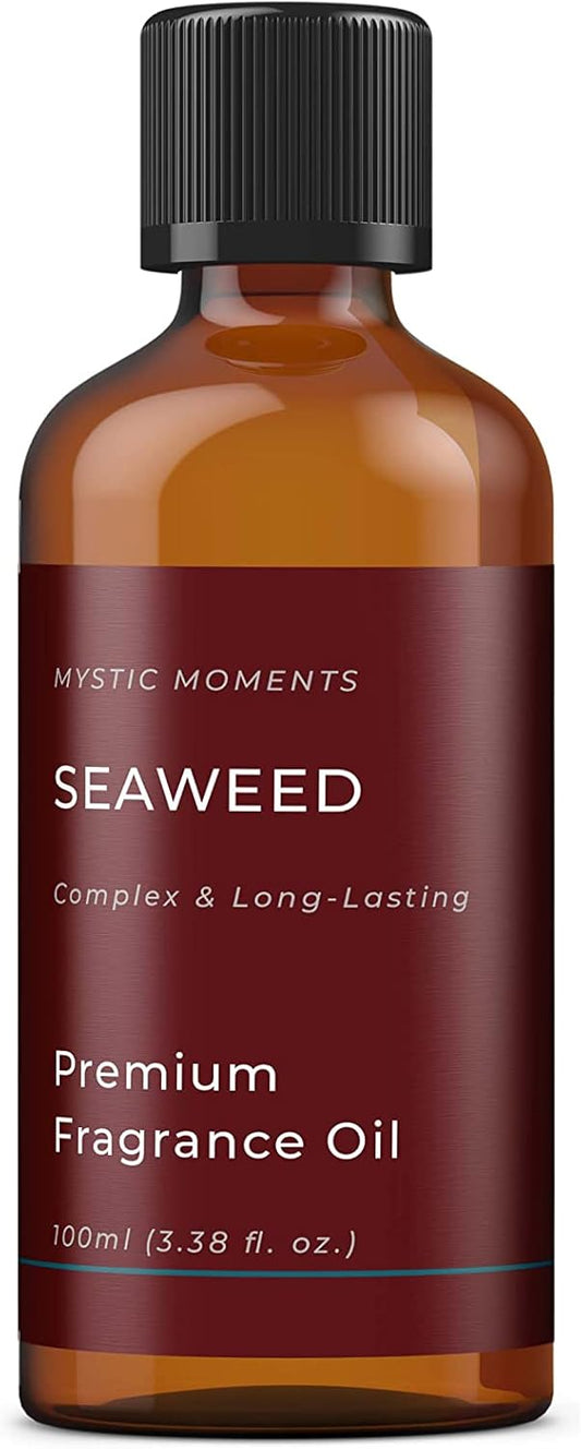 Mystic Moments | Seaweed Fragrance Oil - 100Ml - Perfect For Soaps, Candles, Bath Bombs, Oil Burners, Diffusers And Skin & Hair Care Items