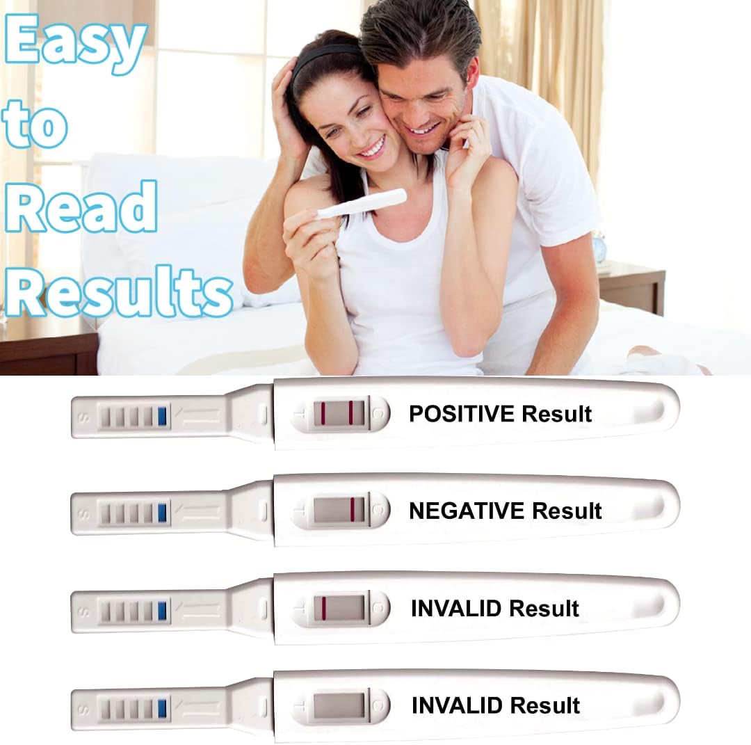 One Step 5 x 10mIU Ultra Early Pregnancy hCG Midstream Tests :Health & Personal Care