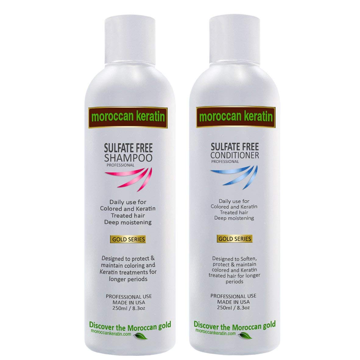 Hair Nourishing Triple Care Kit Keratin Replenisher, Sulfate-Free Shampoo & Conditioner Important To Maintain Keratin Treatment Results For Longer And Great Looking Hair