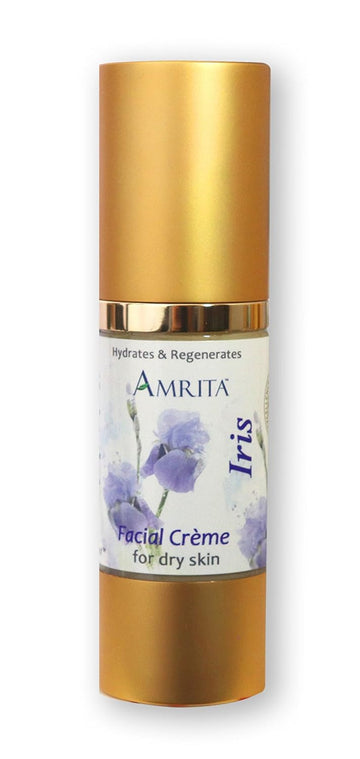 Amrita Aromatherapy Iris Facial Crème (For Dry Skin) - Blended With Premium Therapeutic Quality Essential Oils Of Iris - Size: 30Ml : Beauty & Personal Care
