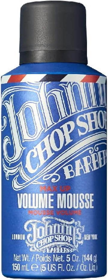 Johnny'S Chop Shop - Max Up Volume Mousse, Firm Hold, All Hair Types (150Ml)