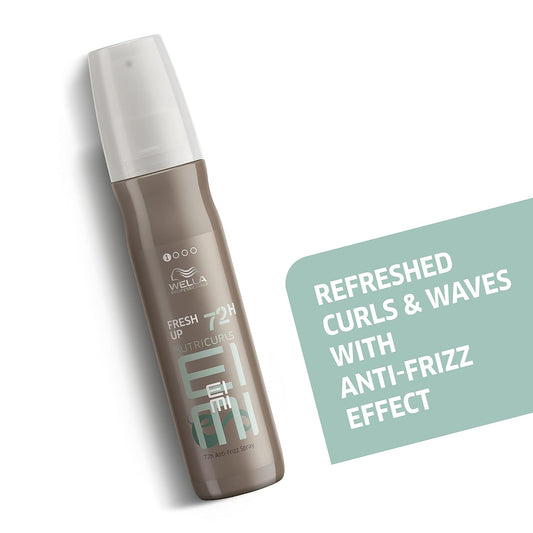 Wella Eimi Nutricurls Fresh Up Curl Touch Up Spray, Anti-Frizz Effect, 5 Oz