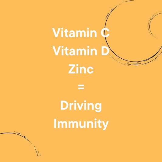 ZenEvo - Driving Immunity - Orange Chocolate with Vitamin C, D3 and Zinc, 50 Count