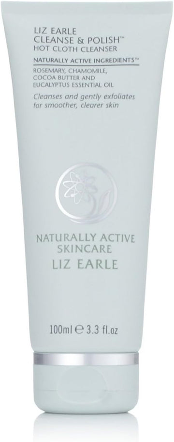 Liz Earle Cleanse And Polish 100Ml Tube With 2 Muslin Cloths