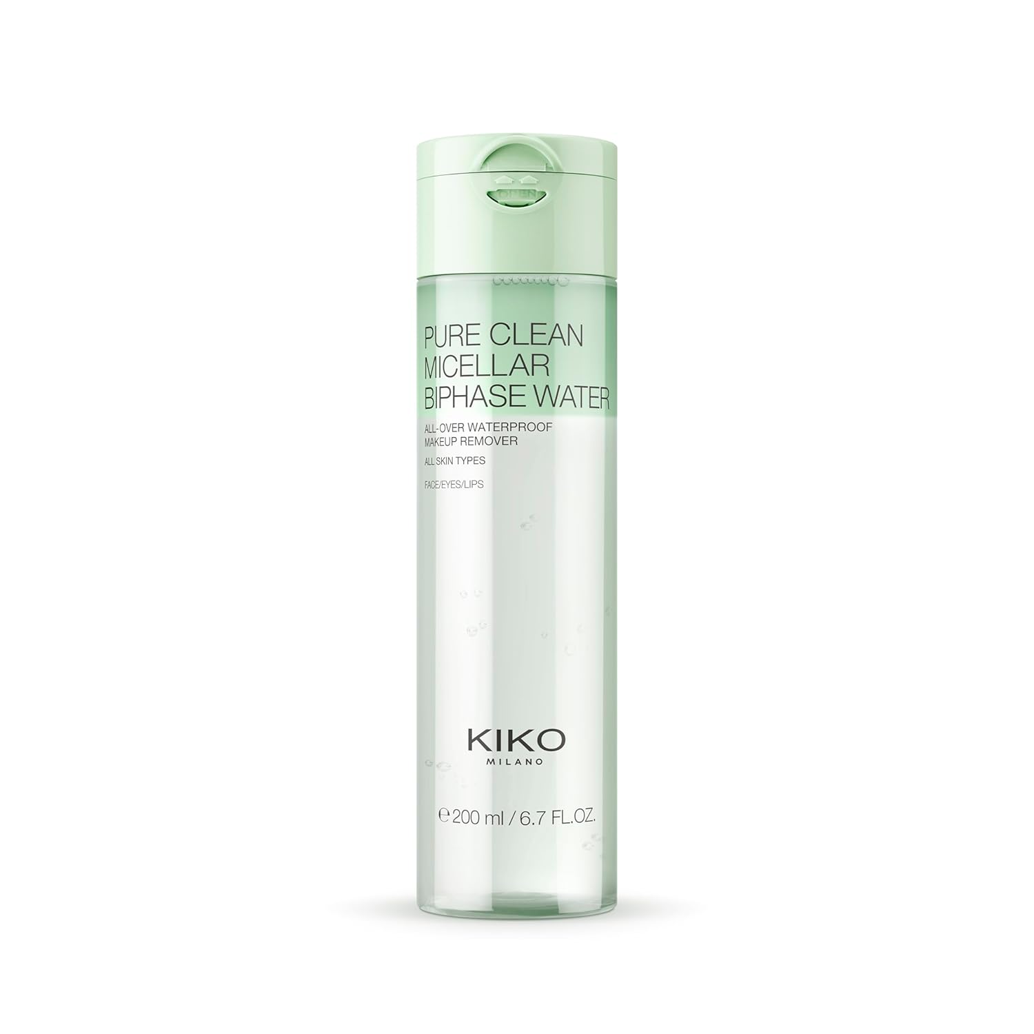 Kiko Milano Pure Clean Micellar Biphase Water | Cleansing Bi-Phase Micellar Water : Beauty & Personal Care
