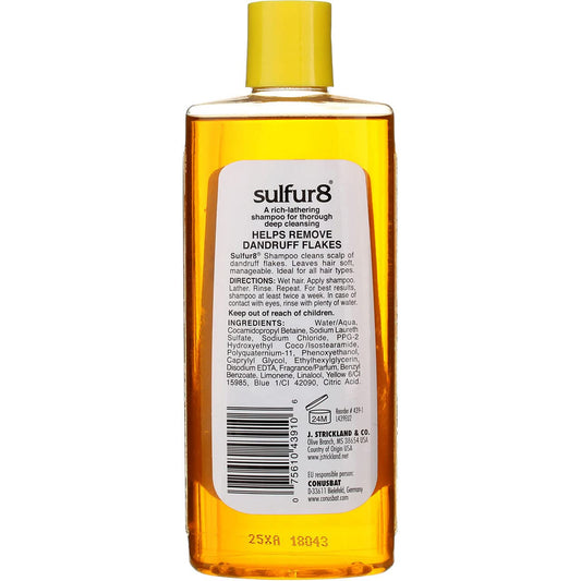 Sulfur-8 Shampoo Deep Cleaning 7.5Oz (6 Pack)