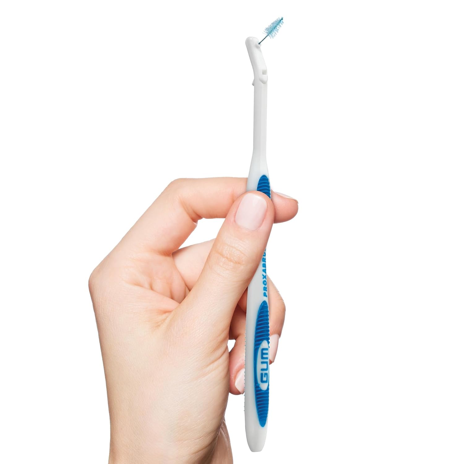 Gum Proxabrush Permanent Handle Refills - Compatible With Go-Betweens Interdental Brushes - Floss Picks For Teeth, Braces, And Implants (6Pk) : Health & Household