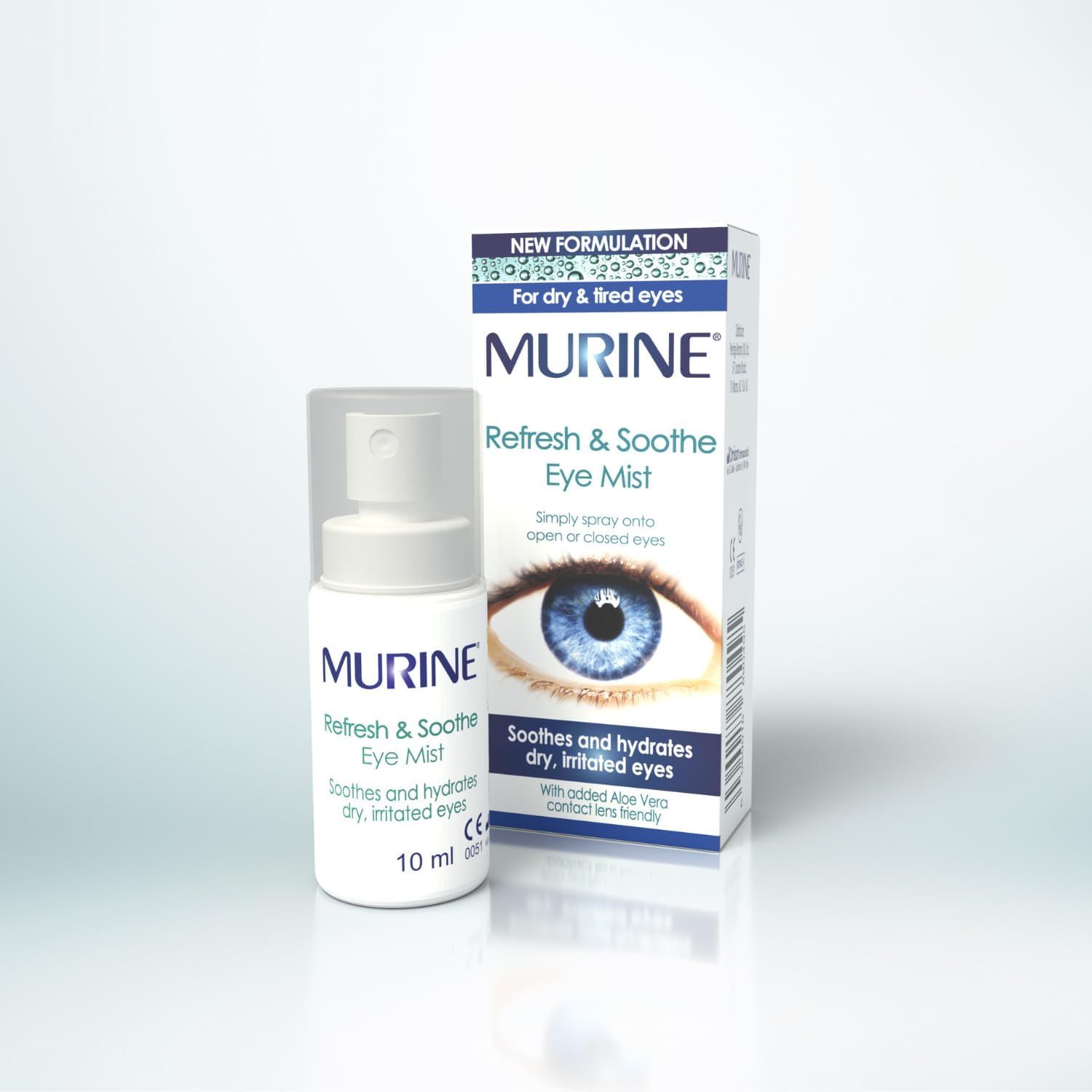Murine Refresh & Soothe Eye Mist That Soothe, Hydrate and Refresh Dry or Irritated Eyes, New Formulation,10ml : Amazon.co.uk: Beauty