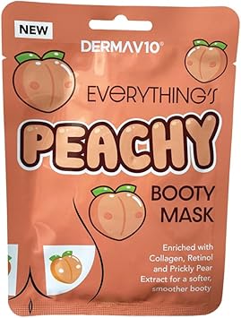 Derma V10 Printed Booty Mask Everythings Peachy