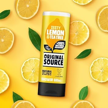 Original Source Lime Shower Gel, 100 Percent Natural Fragrance, Vegan, Cruelty Free, Paraben Free, Bulk Buy, Pack of 6 x 500 ml : Amazon.co.uk: Beauty