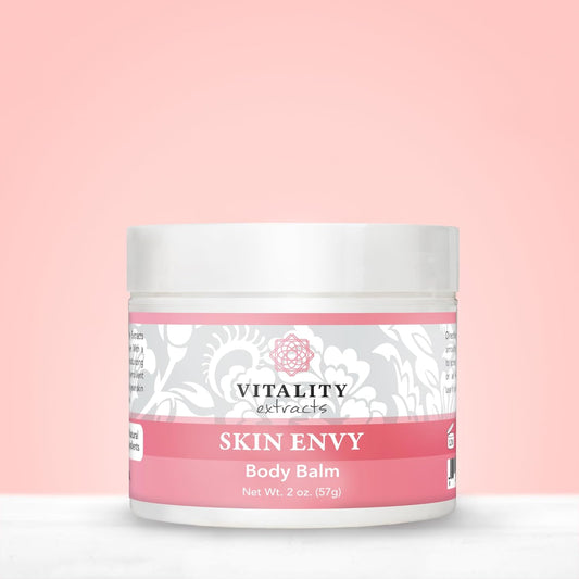 Vitality Extracts Skin Envy Balm - Moisturizer, Beeswax, Vitamin A, Skin Care, All Natural, Coconut Oil