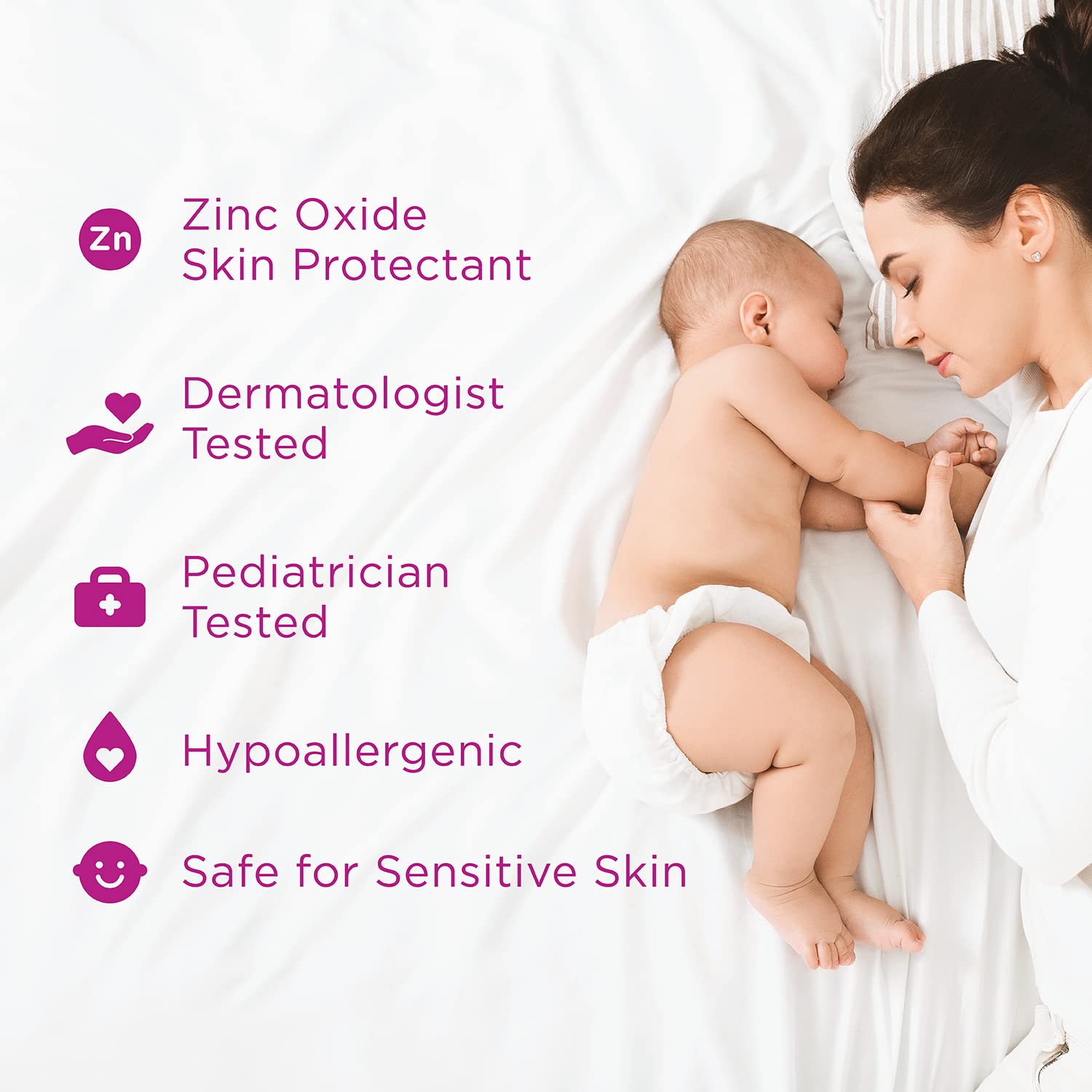 Hyland's Naturals Baby Diaper Rash Cream, Soothe, Treat & Prevent Diaper Rash, With Zinc Oxide, Organic Calendula, Aloe, & Chamomile, Safe & Gentle, Pediatrician Tested, 3 Oz. : Baby