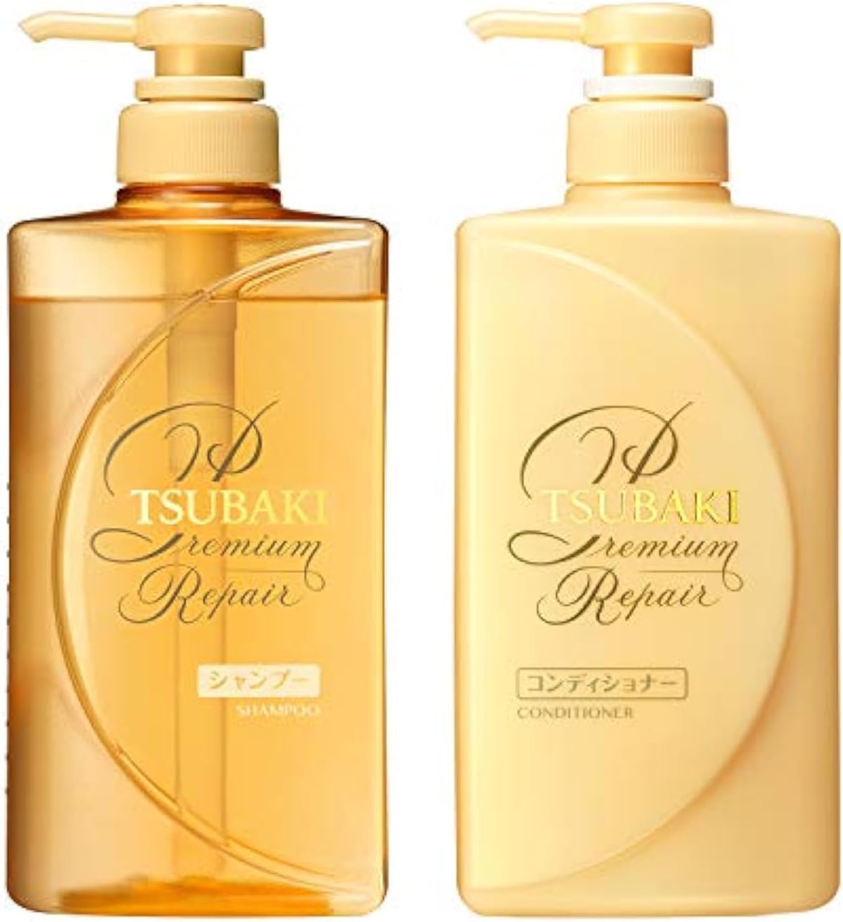 Shiseido Tsubaki Premium Repair Floral Fruity Shampoo And Conditioner Set (490Ml/16.56Oz) Each