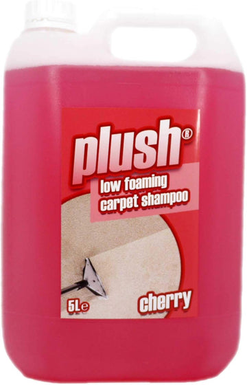 PLUSH CONCENTRATED CARPET DEODORISER AND SHAMPOO - CHERRY 5L