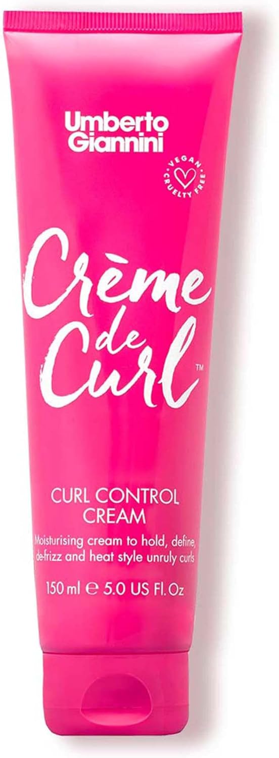 Umberto Giannini Creme De Curl Curl Cream, Vegan & Cruelty Free For Defining All Curly Hair, 150 Ml