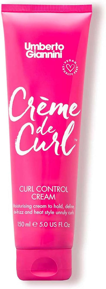 Umberto Giannini Creme De Curl Curl Cream, Vegan & Cruelty Free For Defining All Curly Hair, 150 Ml